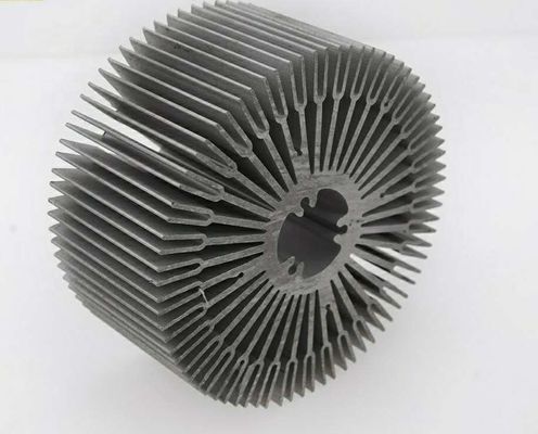 La polvere ha ricoperto il giro flessibile Heater Radiator Aluminum Profiles