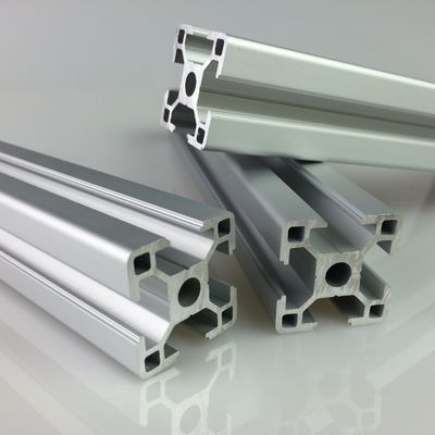 Profilo della lega di alluminio della scanalatura di serie 8mm dei dissipatori di calore 6000 per accamparsi