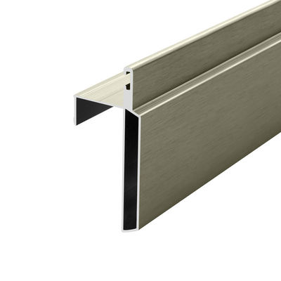 Profili di alluminio della camera da letto di progettazione moderna della mobilia interna di iso